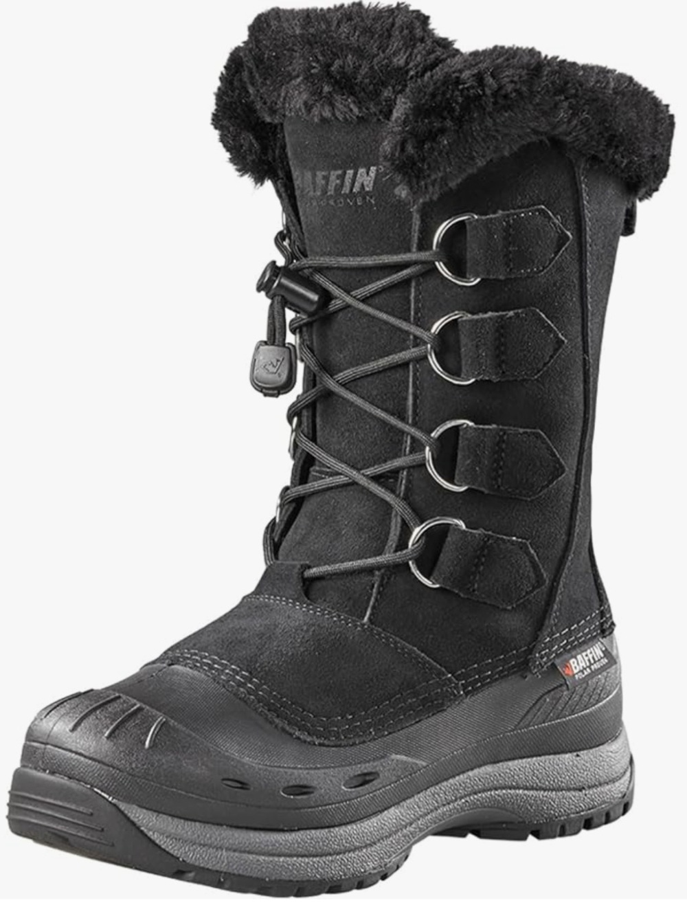 Baffin Women’s Chloe Black Insulated Winter Snow Boots